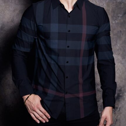 Camisa Moderno Dark blue