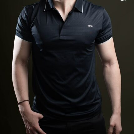 Polo PAVINI black stone